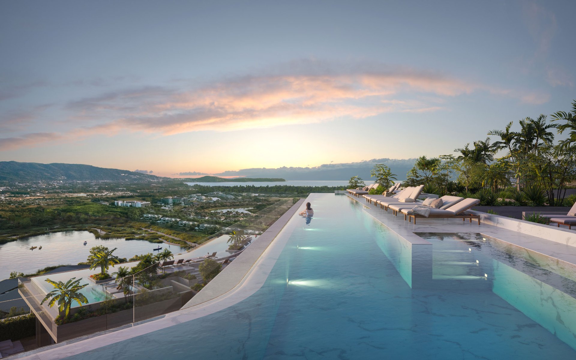 Rooftop Infinity Pool