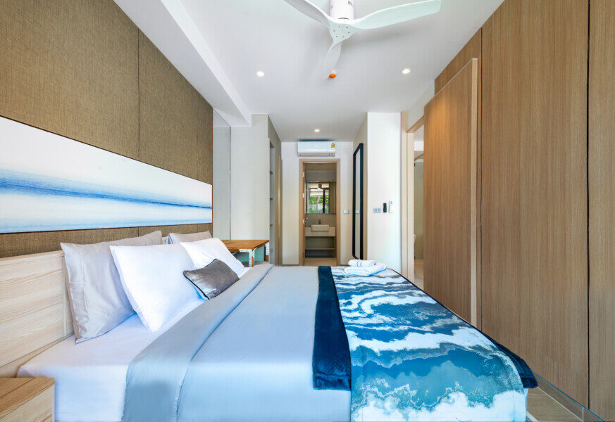 Laguna Lakelands — condominium bedroom interior